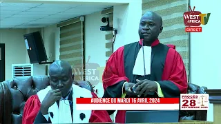 La confrontation du colonel Diaby et Dadis au Procès du 28 Septembre 2009 Audience du 16 avril 2024