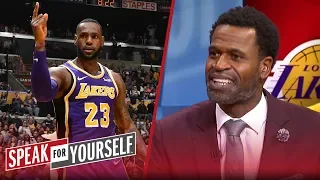 Stephen Jackson: 'It's a big feat' for LeBron to pass MJ in scoring | NBA | SPEAK FOR YOURSELF