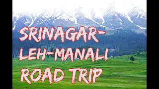 Srinagar to Leh to Manali Road Trip | Ladakh Tour Guide (in hindi) | Safar Stories