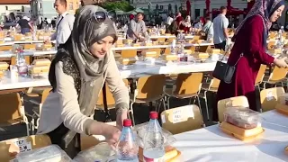 Ramadan Iftar in Bosnia | افطار جماعي في البوسنيا