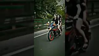 Girl vs boy bike riding wait for boy 😎 respect video