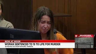 Akron daughter sentenced for the murder of her mom