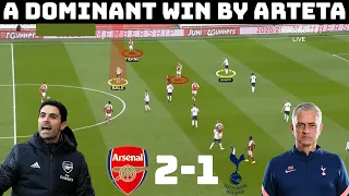 How Arteta Dominated Mourinho | Tactical Analysis : Arsenal 2 -1 Tottenham |