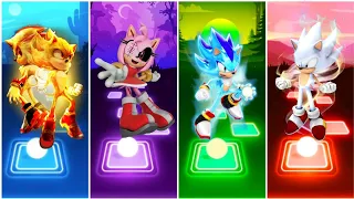 Super Sonic 🔴 Amy Exe Sonic 🔴 Sonic Prime 🔴 Hyper Sonic | Sonic Coffin Dance Cover