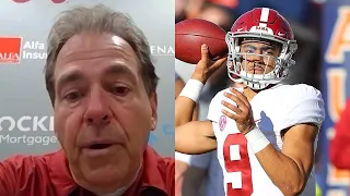 What an emotional Nick Saban said after four overtime win over Auburn | Iron Bowl 2021