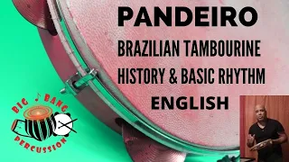 PANDEIRO  BRAZILIAN TAMBOURINE 001 ENGLISH