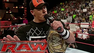 John Cena & Jonathan Coachman Segment After Unforgiven RAW Sep 17,2007