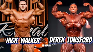 Nick Walker VS Derek Lunsford Physique Comparison - Can Nick Walker Beat Derek Lunsford Physique