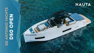 2023 De Antonio - D50 Open - POV Yacht tour esterni e cabine