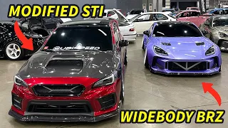 BROUGHT MY STI & BRZ TO A HUGE JDM CAR SHOW!