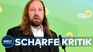 SCHARFE KRITIK: Die Grünen sorgen sich um Zerrissenheit der Union - Anton Hofreiter I WELT Dokument