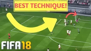 FIFA 18 HOW TO SCORE FROM A CORNER TUTORIAL