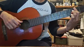 Genesis Songs Tutorial on Classical Guitar - Ripples