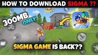 How to open Sigma game return telugu | Sigma Battleroyal not opening solution in telugu