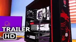 PS4 - PC Building Simulator Gameplay Trailer (2019)