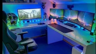 MY GAMING SETUP IN A GAME | HOUSE FLIPPER GAMEPLAY