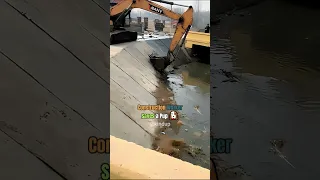 Excavator Operator Rescues a Puppy