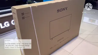 Sony Smart Tv 65”  KD-65X85L # unboxing #New Model 2023