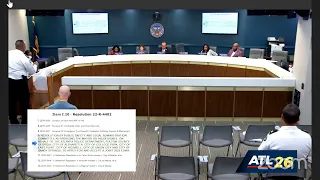 #Atlanta City Council Public Safety & Legal Administration Committee Meeting: September 12, 2022 …