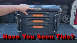 Check out the New RIDGID Pro Gear Gen 2.0 Drawers Modular Tool Box