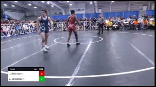 Gabriel Bouyssou 2024 NHSCA National Championships. Finals 145