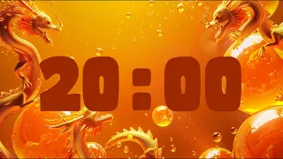 20 Minutes of Dragonball Power! Epic Themed Timer (No Music) ⚡