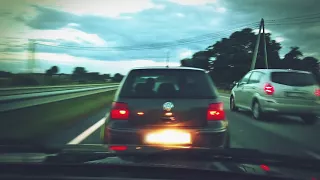 TDR.lv Hronikas #9 -  VW Golf MK2 1.9TDI vs 300+ HP VW Golf MK4 1.8T on the autobahn :)