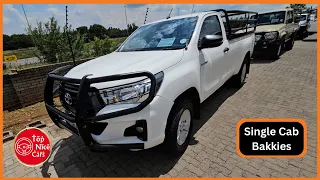 Cheap to Expensive Single Cab Bakkies At WeBuyCars