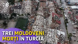 Trei moldoveni morți în Turcia. O femeie de 36 de ani și doi copii ai săi au murit în cutremur