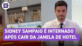 Sidney Sampaio: vídeos mostram ator em parapeito de hotel antes de queda