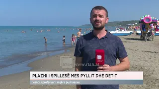 Plazhi i Spilles mes pyllit dhe detit, vendi i preferuar i mijëra pushuesve