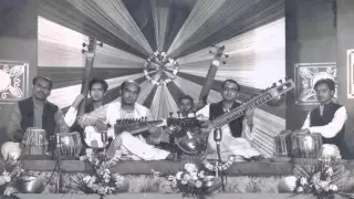 Rare Jugalbandi - Raag Zila Kafi Ali Akbar Khan Nikhil Banerjee Ashish Khan