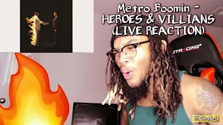 Metro Boomin - HEROES & VILLIANS (LIVE REACTION)