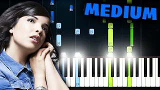 Indila - Dernière Danse - Piano Tutorial (MEDIUM)