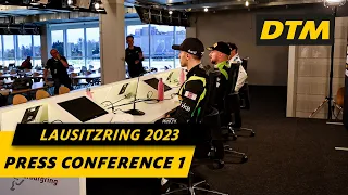 DTM Press Conference 1 | Lausitzring | DTM 2023 | Re-Live