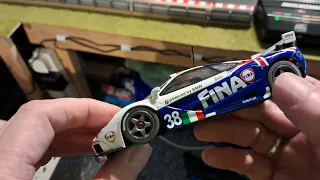 Scalextric Mclaren F1 GTR 24hr Le Mans 1996 #scalextric #lemans #mclaren #slotcars