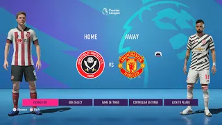 PS5 / Sheffield United vs Manchester United/ Premier League/ FIFA 21 / # 4