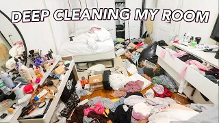 DEEP CLEANING MY ROOM 2022 *cleaning motivation*