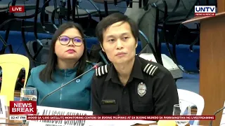 Senate hearing on so-called “pastillas” bribery scheme at Bureau of Immigration