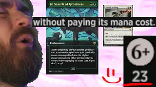 TWO MANA OMNISCIENCE, THANK YOU WIZARDS!!! Historic In Search of Greathness Combo Historic MTG Arena
