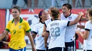 WNT vs. Brazil: Abby Wambach Goal - Nov. 10, 2013