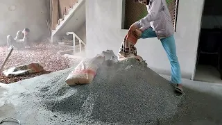 Incredible Mixing Techniques of cement sand and fan concrete mix that's perfect for your project