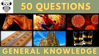 General Knowledge Quiz Trivia | 50 Questions | Do You Know | #quiz #trivia #generalknowledge