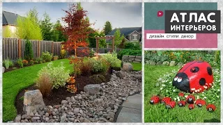 Garden Decoration with Stones and Landscaping Ideas. Rock Garden Designs