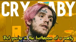 Lil Peep - Cry Baby but you're in the bathroom at a party