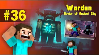 Episode-36  :  Warden-Savior of the Ancient City  :  Minecraft PE Survival  :  Gameplay