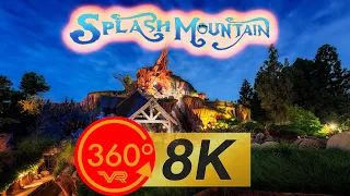 Splash Mountain Farewell Disneyland - FULL Ride POV [360] Log Flume Ride