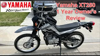 Yamaha XT250 Owners Review, Things that I like and Don’t like about this Dual Sport Motorcycle