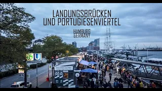 Landungsbrücken und Portugiesenviertel - Hamburg - Germany