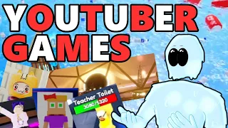 The Wild World Of YOUTUBER Roblox Games